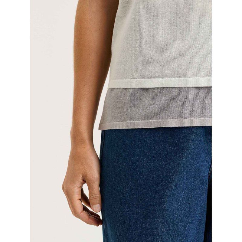 Veronika Maine Sheer Double Layer Knit image number 2